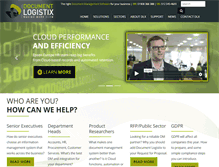 Tablet Screenshot of document-logistix.com